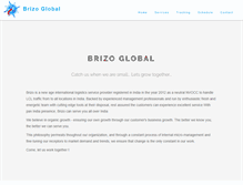 Tablet Screenshot of brizoglobal.com